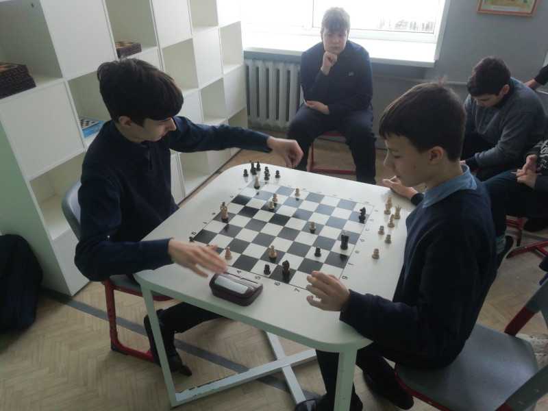 Шахматный турнир, посвящённый Дню защитника Отечества.